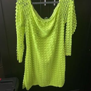 Neon party dress. Worn once